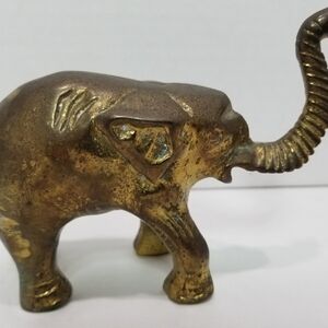 Vintage Brass Elephant